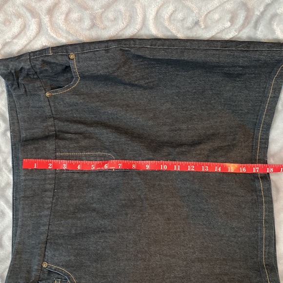 Reitmans Jeans Demin Skort Plus 14 - Picture 5 of 6